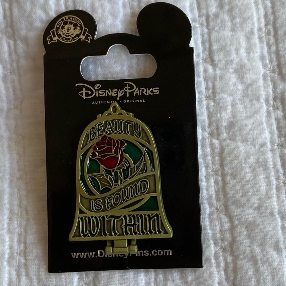 Beauty is Found Within Disney Parks pin
